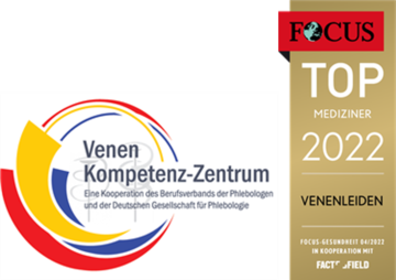 Ausgeszeichnet als Venen Kompetenz-Zentrum